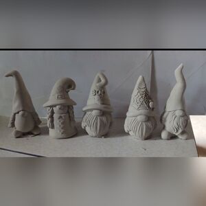 3" Halloween gnomes (unpainted)